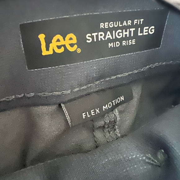 NWT Lee Trouser Pants, Gray, Size 18 - Picture 4 of 7